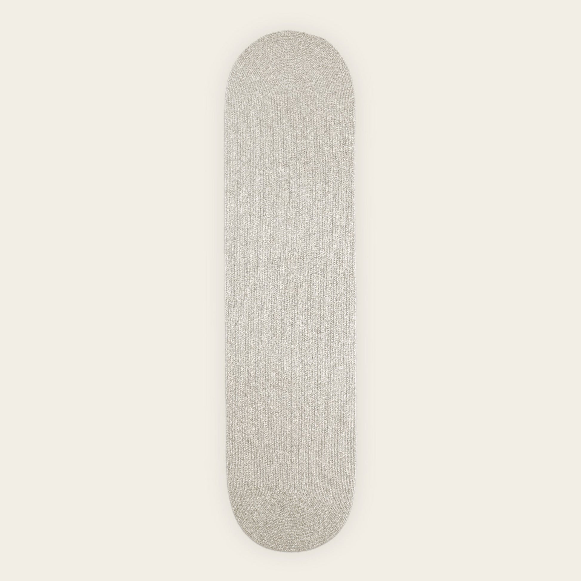 Oval Runner Area Rugs Cicil Home Soft Grey 