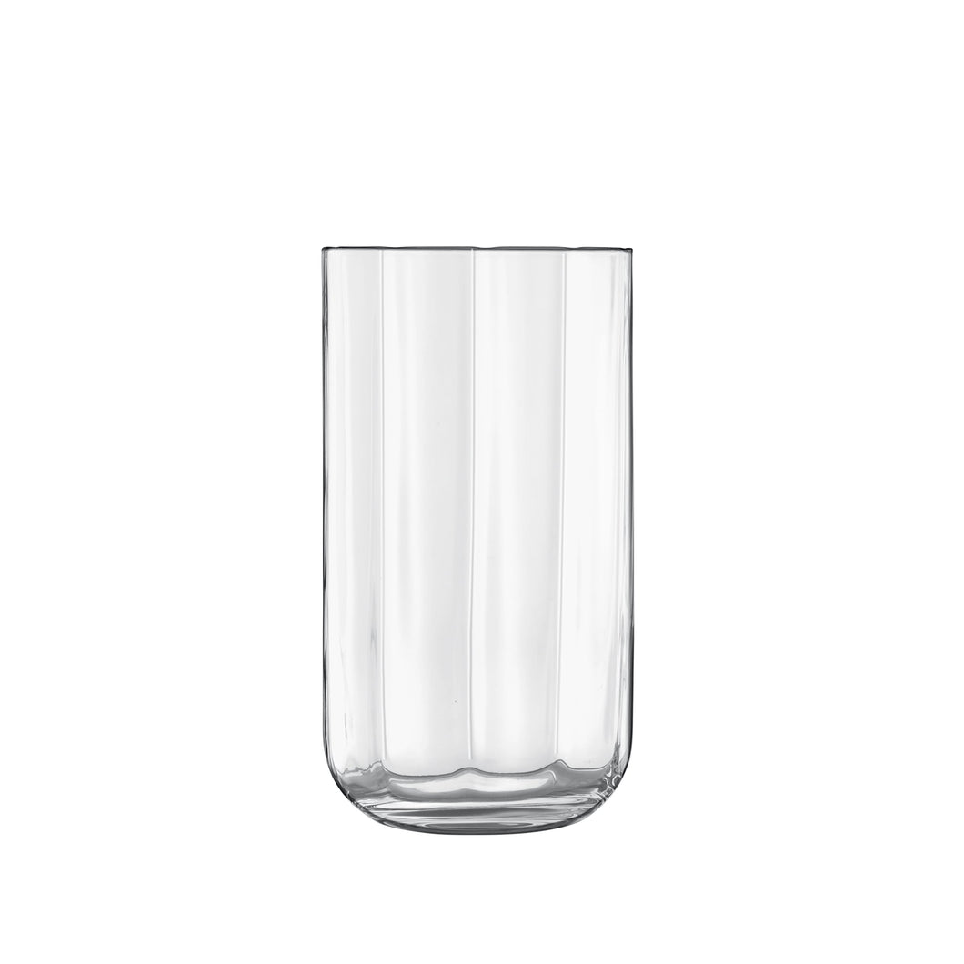 Jazz Long Drink 15.25oz, Set of 4 Cocktail Glasses Luigi Bormioli 