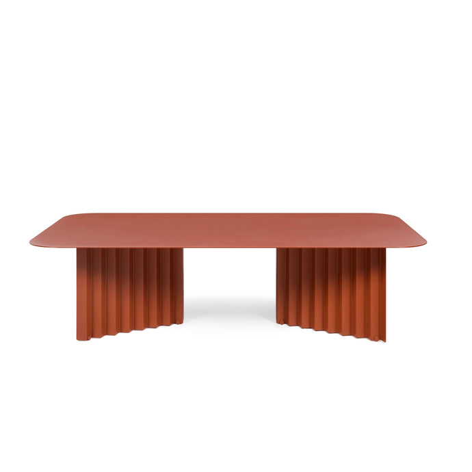 Plec Rectangular Occasional Table Coffee Tables RS Barcelona Terracotta Large 