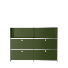 Load image into Gallery viewer, G2A Storage Credenzas USM Olive Green 
