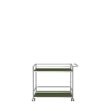 Load image into Gallery viewer, L18 Serving Cart Bar Carts USM Olive Green 
