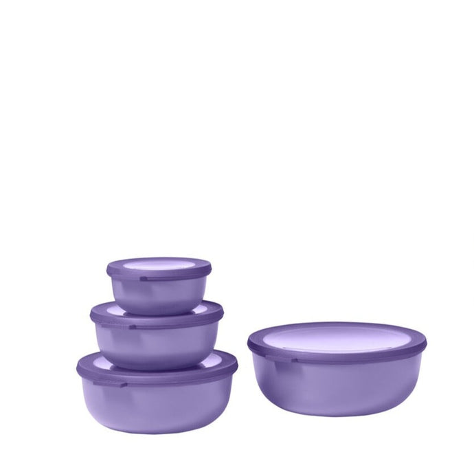 Cirqula Storage Box - Set of 4 Food Containers Mepal Lilac 