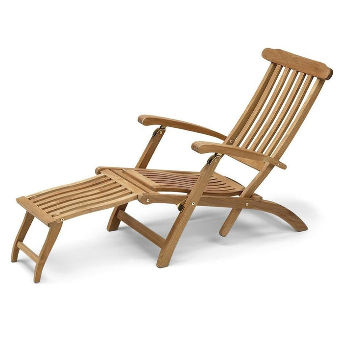 Steamer Deck Chair Outdoor Furniture Skagerak by Fritz Hansen 