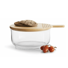 Load image into Gallery viewer, Sagaform by Widgeteer Nature Salad Bowl with Bamboo Lid-Cutting Board Sagaform 
