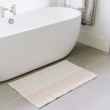 Load image into Gallery viewer, Riviera Bath Mat - Blush Bath Mat Powered by People 
