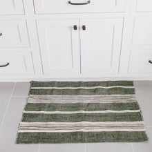 Load image into Gallery viewer, Aden Bath Mat - Grey / Natural Bath Mat Powered by People 
