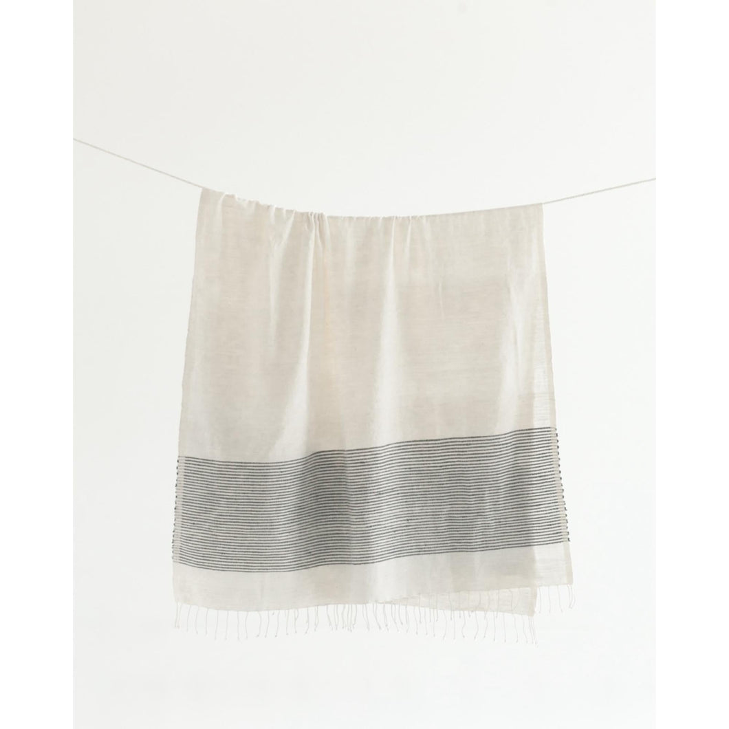 Riviera Throw - Grey Throws Powered by People 