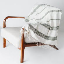 Load image into Gallery viewer, Aden Throw - Natural / Grey Throws Powered by People 
