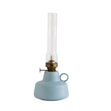 Load image into Gallery viewer, Oil Lamp, Handled Portable Lighting Sauca Collection Blue 
