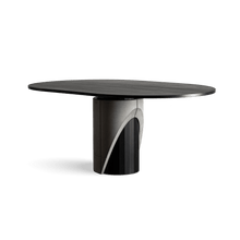 Load image into Gallery viewer, Sharp Dining Table Pedestal Dining Tables Lyon Béton Oblong 
