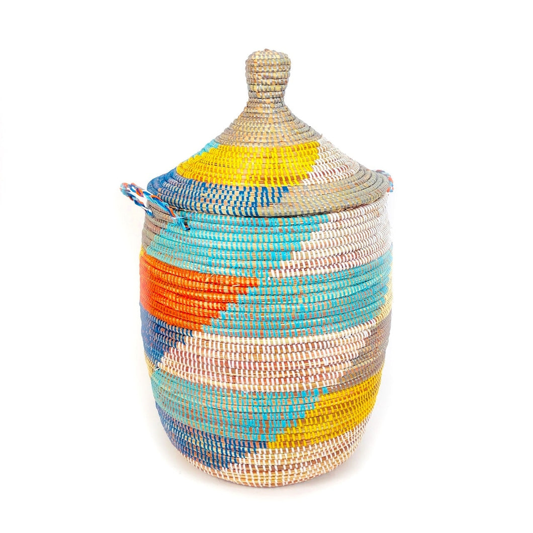 Multicolor Basket Medium Storage Baskets Powered by People 