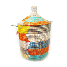 Load image into Gallery viewer, Multicolor Basket Medium Storage Baskets Powered by People 
