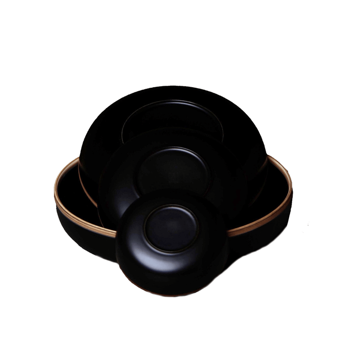 Hermit Bowls, Black Serving Bowls Middle Kingdom 