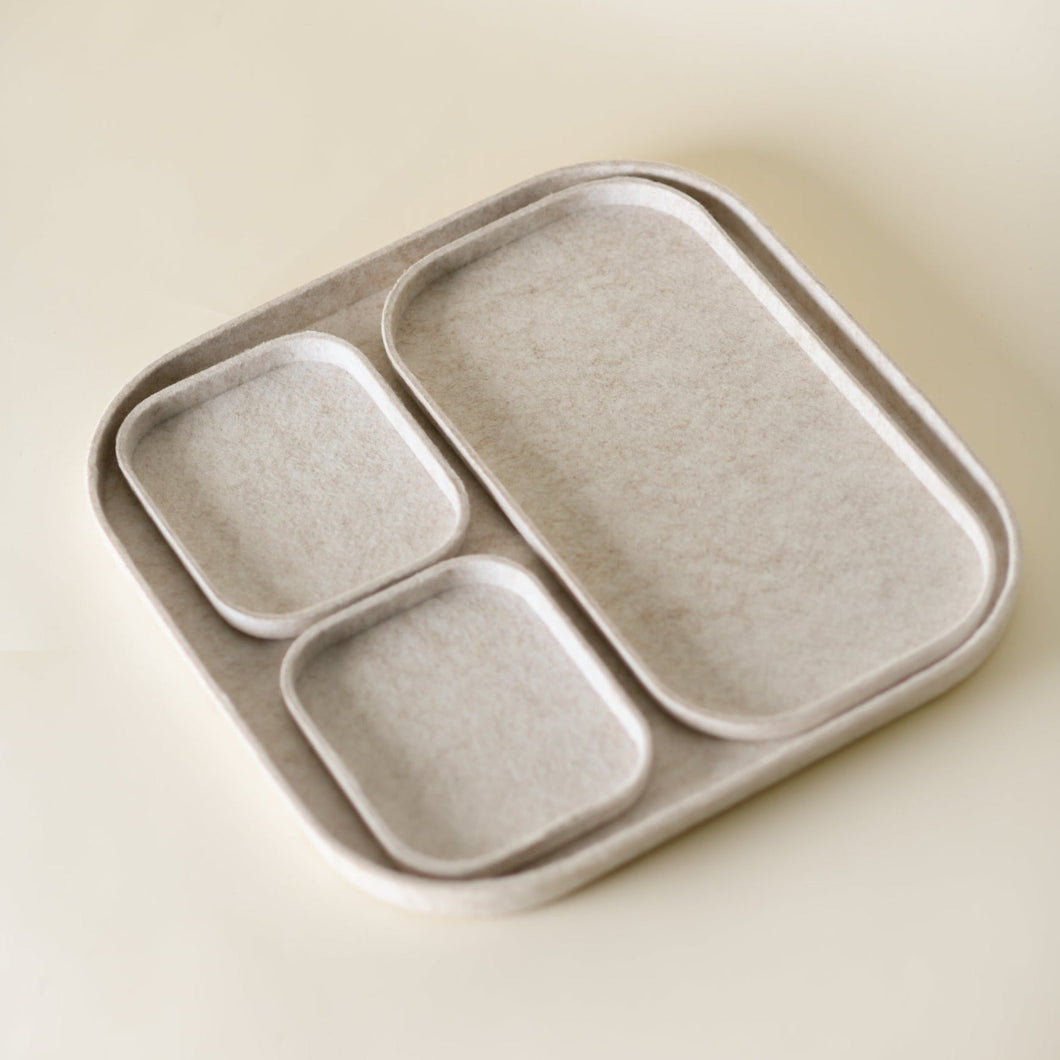 The Tray Trio Catchalls Sortjoy Stone 