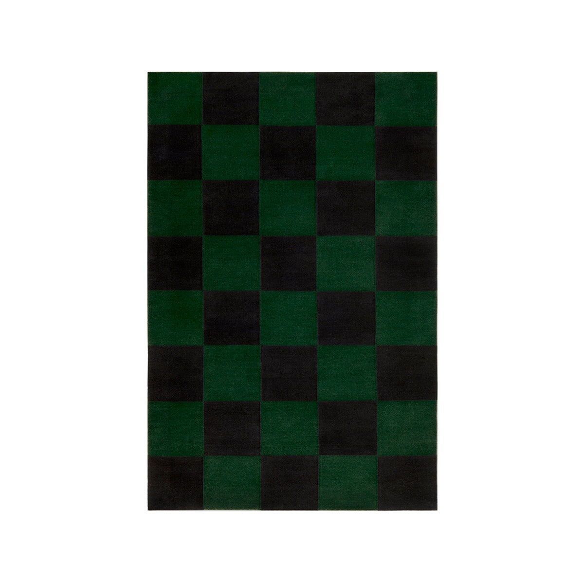 Square Area Rugs Nordic Knots Green 2.5' X 9' 