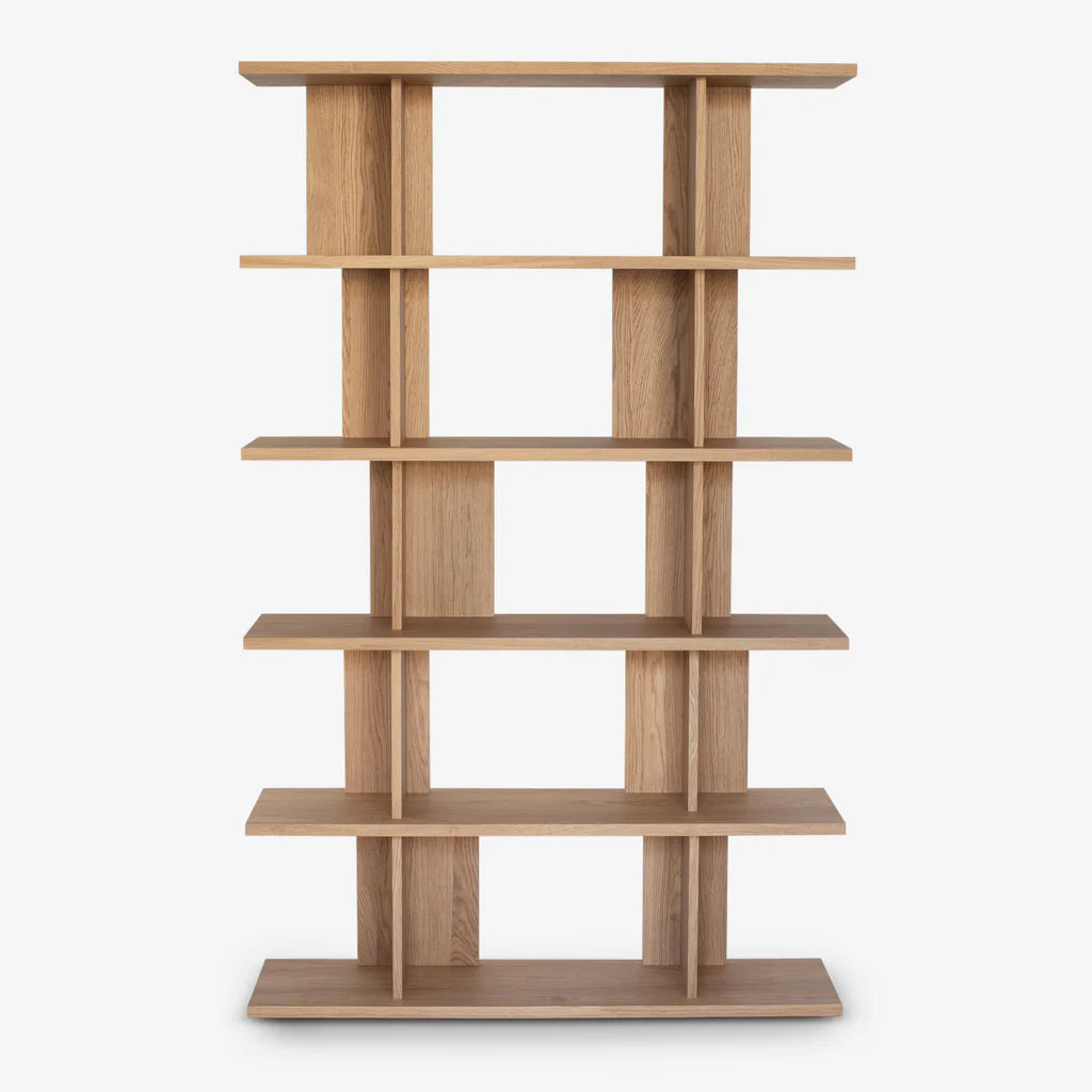 Strata Shelving Bookcases Case Oak 