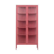 Load image into Gallery viewer, The Collector in Berry Cabinets Mustard Made US 
