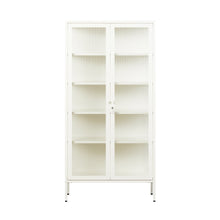 Load image into Gallery viewer, The Collector in Chalk Cabinets Mustard Made US 
