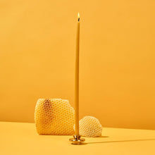 Load image into Gallery viewer, Thin Beeswax Candles, Set of 7 Candles &amp; Matches 54 Celsius 
