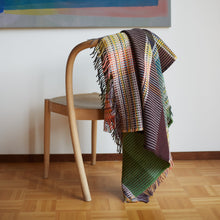 Load image into Gallery viewer, Lambswool Pinstripe Throw, Florence Throws Wallace Sewell 
