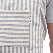 Load image into Gallery viewer, Striped Crossback Bib Apron Aprons Powered by People 
