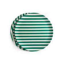 Load image into Gallery viewer, Green Stripe Dinner Plates, Set of 4 PLATES Xenia Taler 
