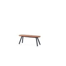 Load image into Gallery viewer, You and Me Bench, Quickship Benches RS Barcelona Black 47&quot; 
