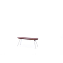 Load image into Gallery viewer, You and Me Bench, Quickship Benches RS Barcelona White 47&quot; 
