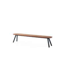 Load image into Gallery viewer, You and Me Bench, Quickship Benches RS Barcelona Black 87&quot; 
