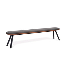 Load image into Gallery viewer, You and Me Cushion Outdoor Benches RS Barcelona Dark Taupe 87&quot; 
