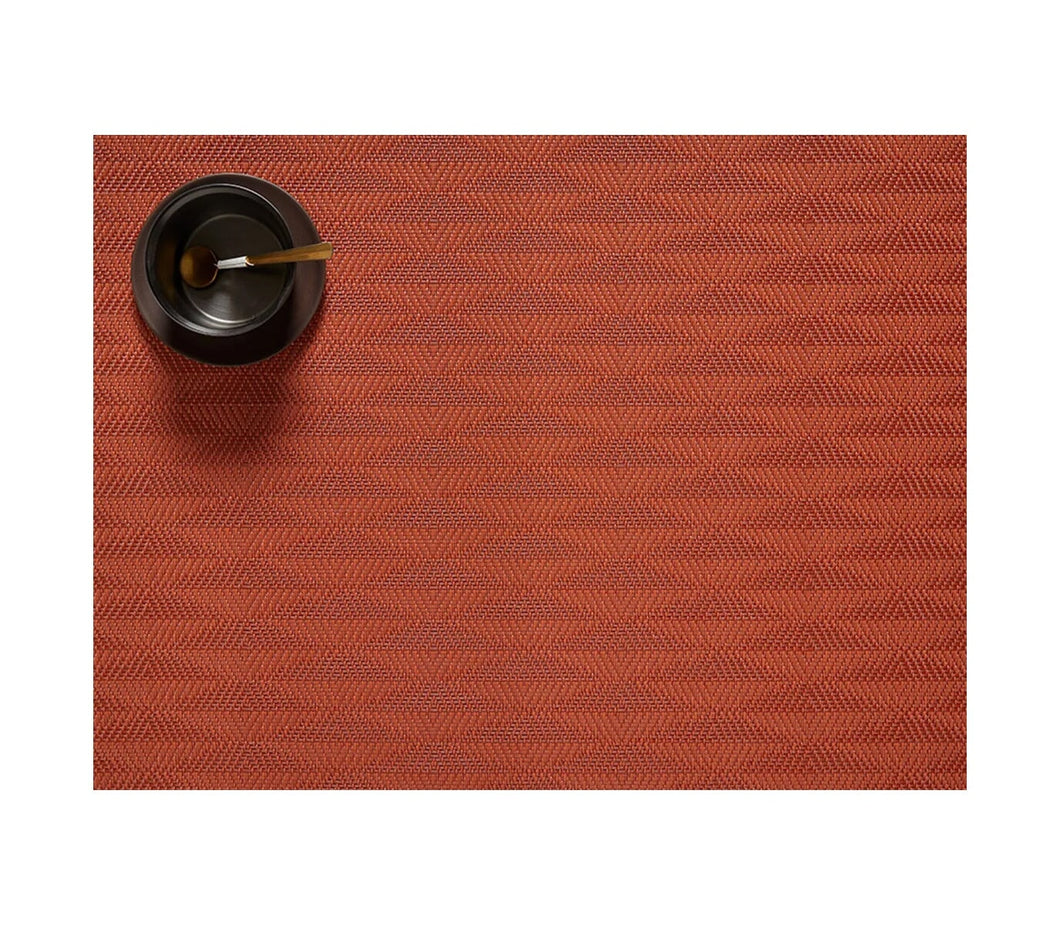 Arrow Placemat Placemats Chilewich Paprika Rectangular 