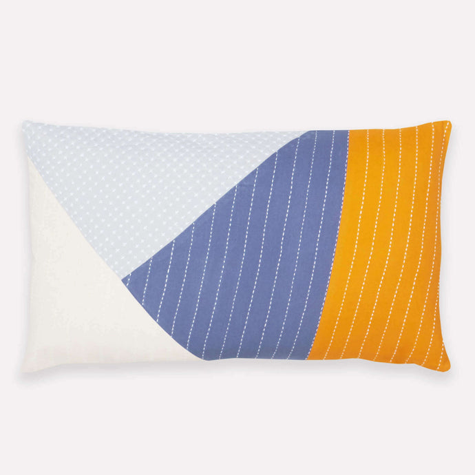 Asha Colorblock Lumbar Pillow Pillows Anchal Project 