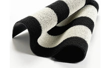 Load image into Gallery viewer, Bold Stripe Shag Mat Area Rugs Chilewich 
