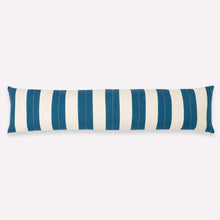 Load image into Gallery viewer, Cabana Stripe XL Lumbar Pillow Pillows Anchal Project Cobalt 
