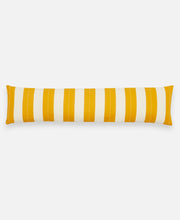 Load image into Gallery viewer, Cabana Stripe XL Lumbar Pillow Pillows Anchal Project Mustard 
