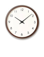 Load image into Gallery viewer, Campagne Clock Wall Clocks Lemnos Brown 
