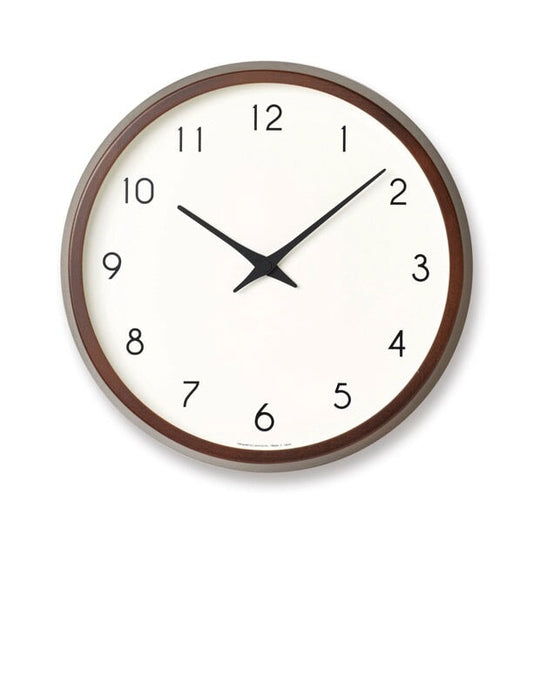 Campagne Clock Wall Clocks Lemnos Brown 