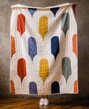 Load image into Gallery viewer, Canopy Quilt Throw - Gumdrop Quilts Anchal Project 
