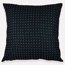 Load image into Gallery viewer, Cross-Stitch Euro Sham Pillows Anchal Project Charcoal 
