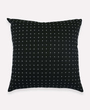 Load image into Gallery viewer, Cross-Stitch Throw Pillow Pillows Anchal Project Charcoal 
