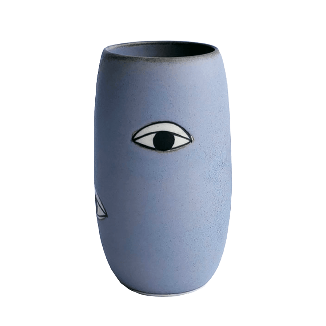 Many Eyes Vase, Coastal Vases Demetria Chappo 
