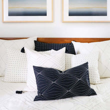 Load image into Gallery viewer, Diamond-Stitch Euro Sham Pillows Anchal Project 
