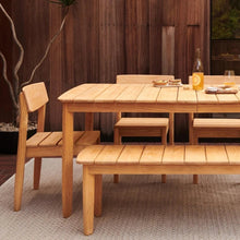 Load image into Gallery viewer, Dunes Teak Dining Table Outdoor Dining Tables Burrow 
