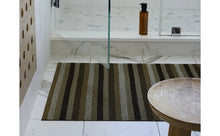 Load image into Gallery viewer, Even Stripe Shag Mat Area Rugs Chilewich 
