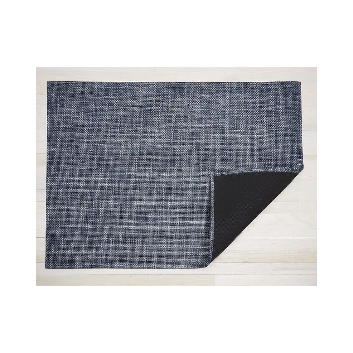 Basketweave Rug Area Rugs Chilewich Denim 46"x72" 