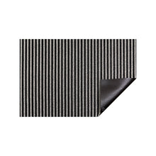 Load image into Gallery viewer, Breton Stripe Shag Mat Area Rugs Chilewich Tuxedo 18&quot;x28&quot; 
