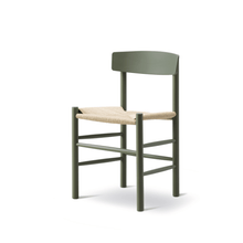 Load image into Gallery viewer, Mogensen J39 Chair Dining Side Chairs Fredericia Khaki Green 
