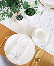 Load image into Gallery viewer, Graph Napkin Set Table Linens Anchal Project 
