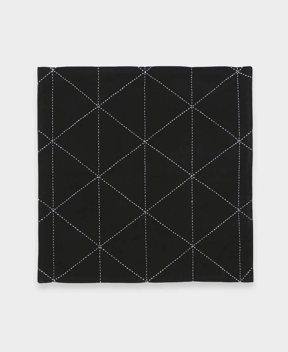 Graph Napkin Set Table Linens Anchal Project Charcoal 