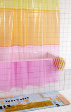 Load image into Gallery viewer, Sun Shower Lido Pop Shower Curtain Shower Curtains Quiet Town 
